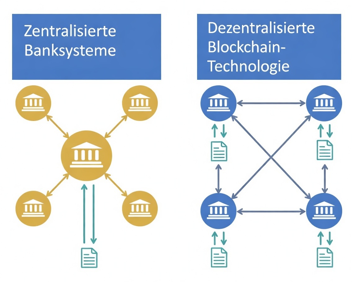 Zentralisierte vs. Dezentralisierte Systeme